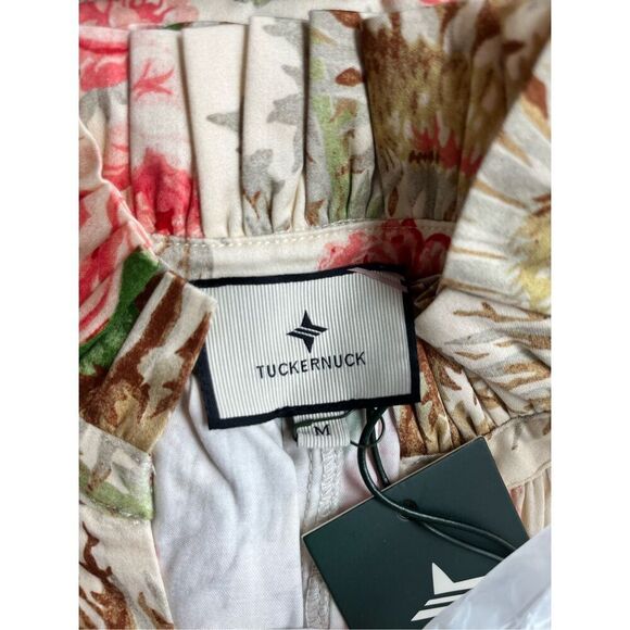 NEW Tuckernuck Dress Crawford Floral‎ Flutter Sleeve Sun Faded Mini Dress Size M - Picture 6 of 9